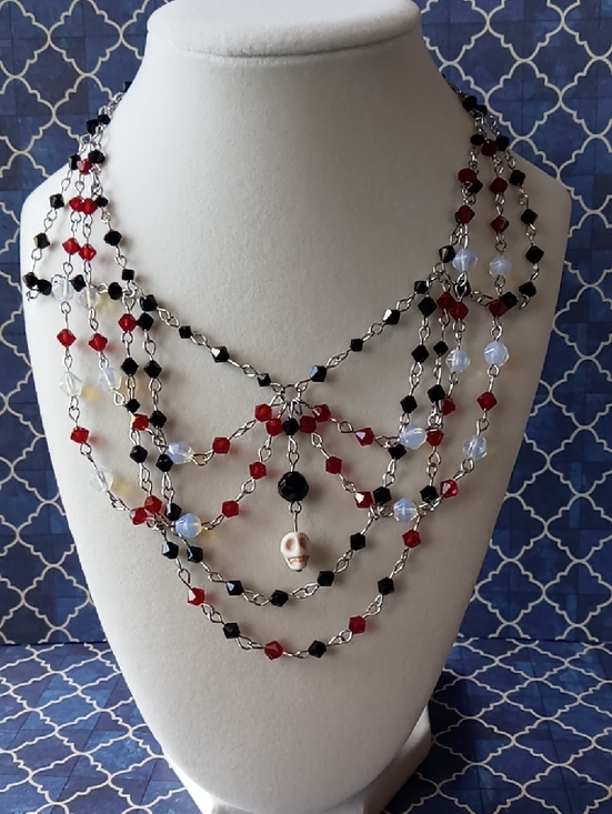 Hand Crafted Jewelry - "Gothic Mansion" Necklace